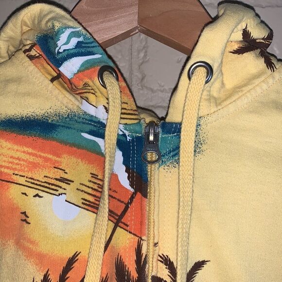 Vintage 90’s Y2K cropped zip up hoodie sweatshirt. XS - Picture 3 of 14